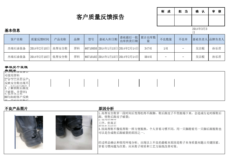 用户反馈问题分析模板与图片应用详解