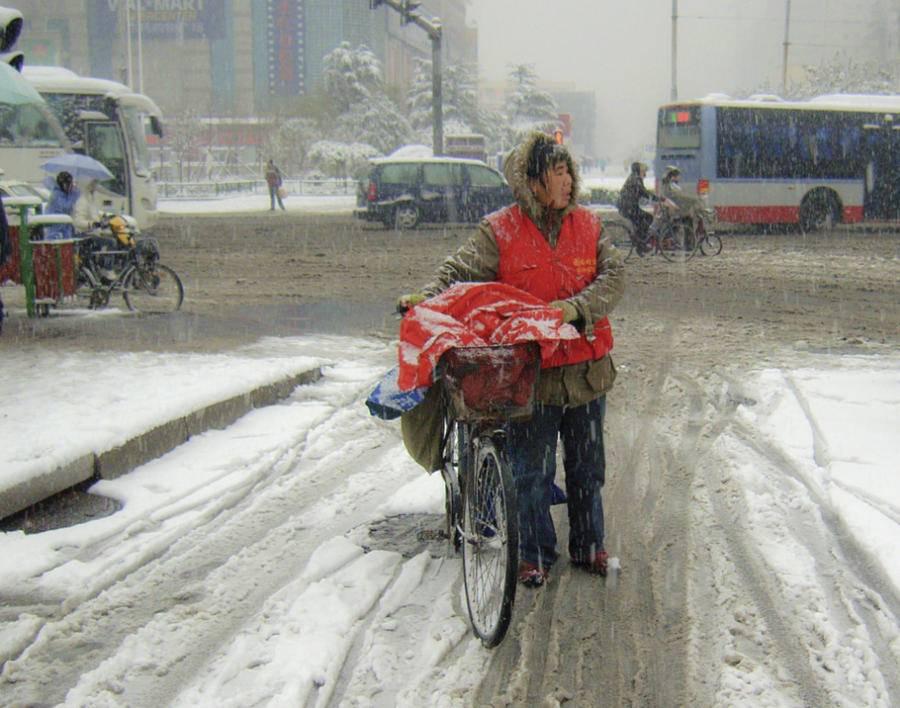 济南雪舞冬日，浪漫诗意纷飞