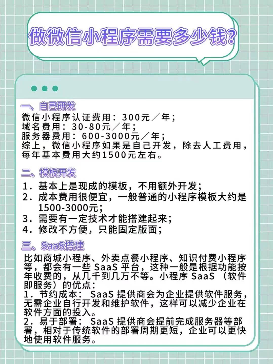 小程序开发费用全解析，成本构成与价格因素详解