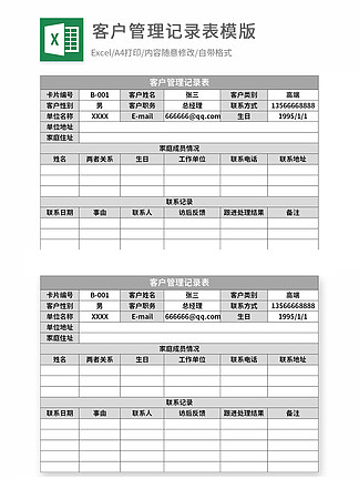 顾客画像精细化表格模板及其应用探究